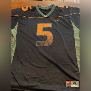 University of Miami Hurricanes football jersey
